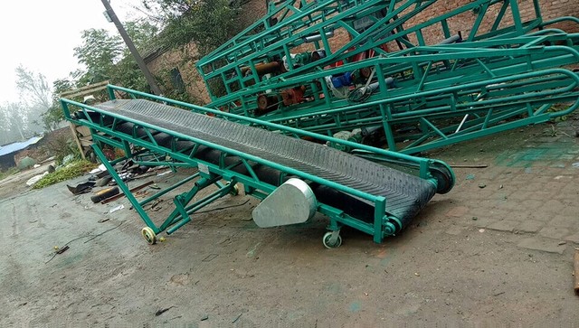 爬坡皮帶輸送機